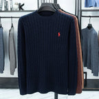 Classic Cable-Knit Sweater