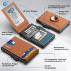 VaultEdge™ Airtag Minimalist Wallet — Slim, Secure & Smart