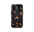 Black Flames Pattern Stride 2.0 Phone Case Cover