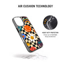 Floral Checkers Pattern Stride 2.0 Phone Case Cover